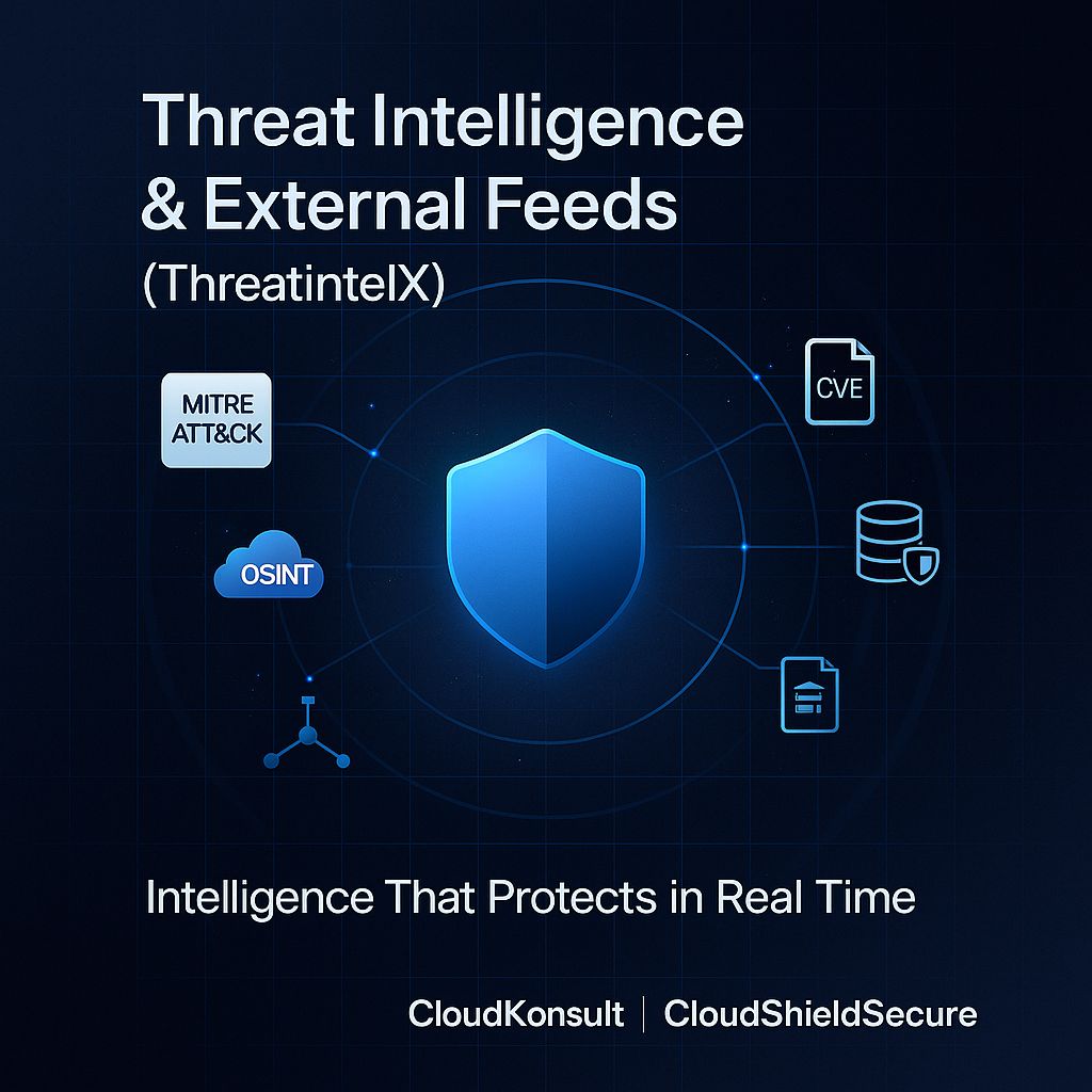 ThreatIntelX threat intelligence feeds including MITRE ATT&CK, CVE, OSINT and external sources